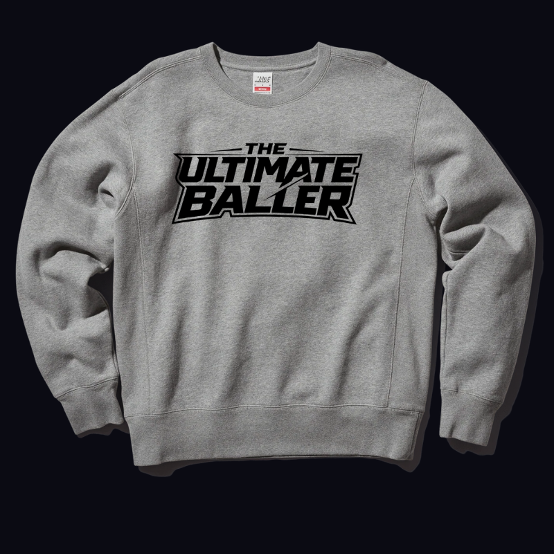 The Ultimate Baller Game Day Hoodie - Athletic Grey